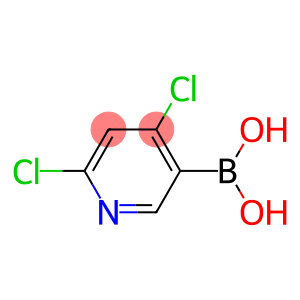 4,6-dichloropyridin-3-yl hydrogen boronate