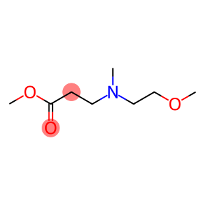 β-Alanine, N-(2-methoxyethyl)-N-methyl-, methyl ester