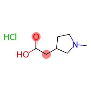 2-(1-Methylpyrrolidin-3-yl)acetic acid hydrochloride