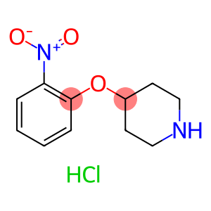 2-Nitrophenyl 4-piperidinyl ether hydrochloride