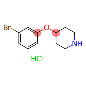 3-Bromophenyl 4-piperidinyl ether hydrochloride