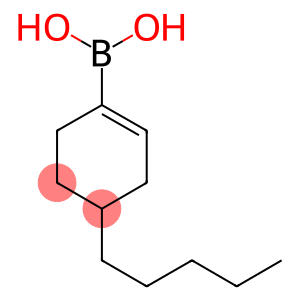 Boronic acid, B-(4-pentyl-1-cyclohexen-1-yl)-