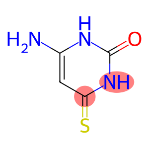 2(1H)-Pyrimidinone, 6-amino-3,4-dihydro-4-thioxo- (9CI)