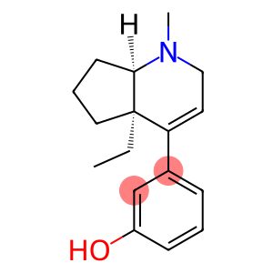 4a-ethyl-2,4a,5,6,7,7a-hexahydro-4-(3-hydroxyphenyl)-1-methyl-1H-1-pyrindine