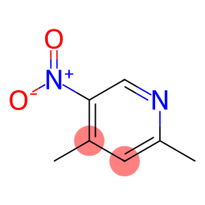 2,4-二甲基-5-硝基吡啶, 4-DIMETHYL-5-NITROPYRIDIN
