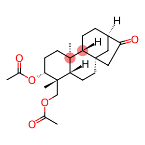 17-Norkauran-16-one, 3α,18-dihydroxy-, diacetate (7CI)