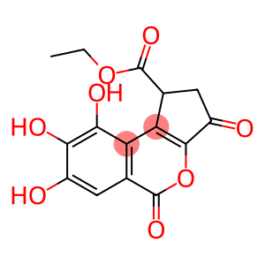 Cyclopenta[c][2]benzopyran-1-carboxylic acid, 1,2,3,5-tetrahydro-7,8,9-trihydroxy-3,5-dioxo-, ethyl ester