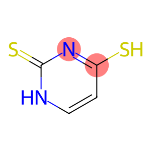 2(1H)-Pyrimidinethione, 4-mercapto- (9CI)