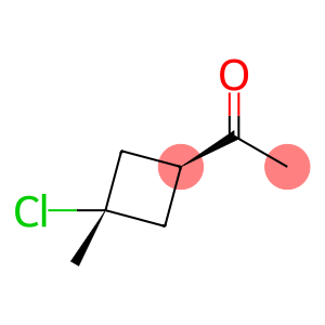 Ethanone, 1-(3-chloro-3-methylcyclobutyl)-, cis- (9CI)