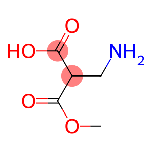 Propanedioic acid, aminomethyl-, monomethyl ester (9CI)