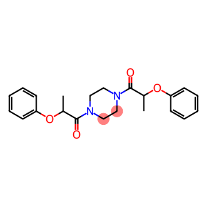 1,4-bis(2-phenoxypropanoyl)piperazine