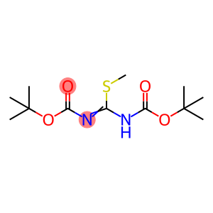 di-tert-butyl [(methylsulfanyl)methylylidene]biscarbamate