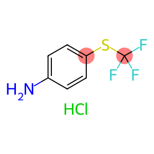Benzenamine, 4-[(trifluoromethyl)thio]-, hydrochloride (1:1)
