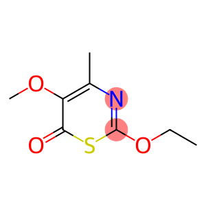 6H-1,3-Thiazin-6-one, 2-ethoxy-5-methoxy-4-methyl-