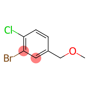 2-溴-1-氯-4-甲氧基甲基苯