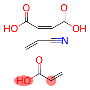 2-Butenedioic acid (Z)-, polymer with 2-propenenitrile and 2-propenoic acid, ammonium salt