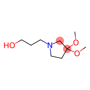3-(3,3-dimethoxypyrrolidin-1-yl)propan-1-ol