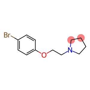 N-(2-(p-bromophenoxy)ethyl)pyrrolidine