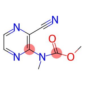 methyl 3-cyano-2-pyrazinyl(methyl)carbamate