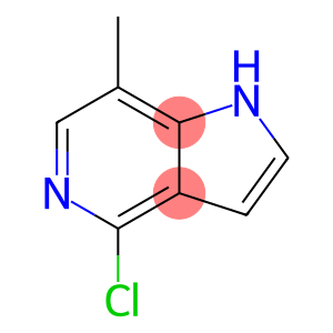 1H-Pyrrolo[3,2-c]pyridine, 4-chloro-7-Methyl-