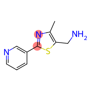 (4-Methyl-2-pyrid-3-yl-1,3-thiazol-5-yl)methylamine , 97%