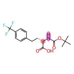 Benzenebutanoic acid, α-[[(1,1-dimethylethoxy)carbonyl]amino]-4-(trifluoromethyl)-, (αR)-