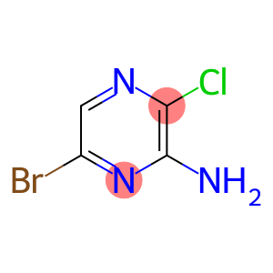 6-Bromo-3-chloro-2-pyrazinamine