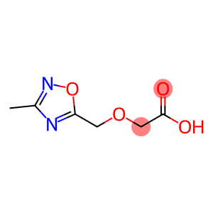 2-[(3-methyl-1,2,4-oxadiazol-5-yl)methoxy]acetic acid