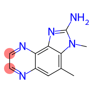 2-AMINO-3,4-DIMETHYLIMIDAZO(4,5-F)QUINOXALINE