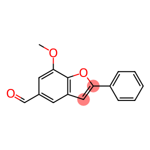 7-methoxy-2-phenyl-1-benzofuran-5-carbaldehyde