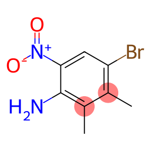 2-Amino-5-bromo-3,4-dimethylnitrobenzene