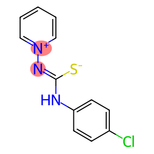 N-(4-chlorophenyl)-N'-(1-pyridiniumyl)imidothiocarbamate