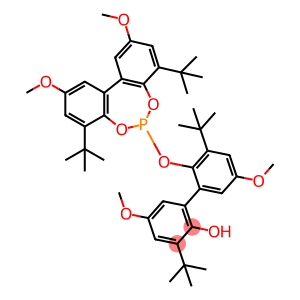 [1,1'-Biphenyl]-2-ol, 2'-[[4,8-bis(1,1-dimethylethyl)-2,10-dimethoxydibenzo[d,f][1,3,2]dioxaphosphepin-6-yl]oxy]-3,3'-bis(1,1-dimethylethyl)-5,5'-dimethoxy-