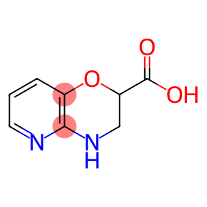 3,4-Dihydro-2H-pyrido[3,2-b]-[1,4]oxazine-2-carboxylic acid