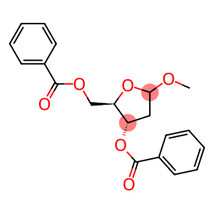 D-erythro-Pentofuranoside, methyl 2-deoxy-, dibenzoate (9CI)