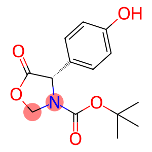 1,1-二甲基乙基(4S)-4-(4-羟基苯基)-5-氧代-3-恶唑烷羧酸酯