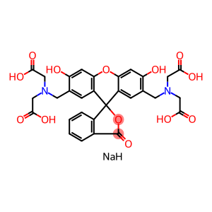 Bis[N,N-di(carboxymethyl)aminomethyl]fluorescein disodium salt, Fluorescein-bismethyliminodiacetic acid disodium salt