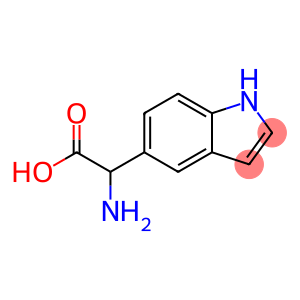 2-Amino-2-(5-indolyl)acetic acid