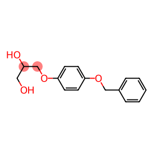 3-(4-phenylmethoxyphenoxy)propane-1,2-diol