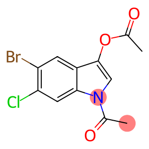 1-acetyl-5-bromo-6-chloro-1h-indol-3-yl Acetate