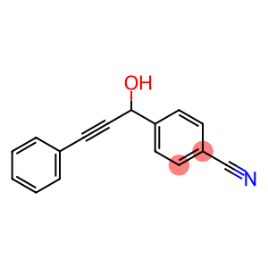 Benzonitrile,4-(1-hydroxy-3-phenyl-2-propynyl)-