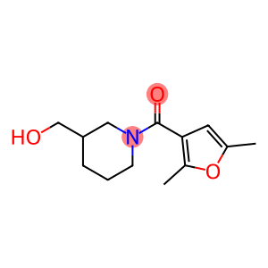 1-(2,5-Dimethylfuran-3-carbonyl)piperidin-3-yl]methanol