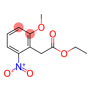 Benzeneacetic acid, 2-methoxy-6-nitro-, ethyl ester