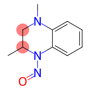 Quinoxaline, 1,2,3,4-tetrahydro-2,4-dimethyl-1-nitroso- (9CI)
