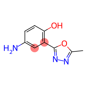 4-氨基-2-(5-甲基-1,3,4-噁二唑-2-基)苯酚
