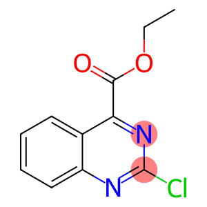 4-Quinazolinecarboxylic acid, 2-chloro-, ethyl ester
