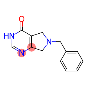 6-苄基-3,5,6,7-四氢-4H-吡咯并[3,4-d]嘧啶-4-酮