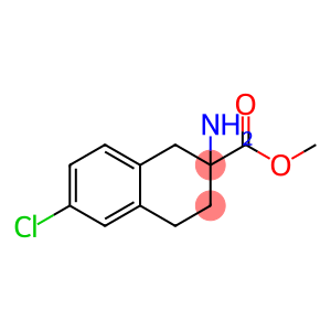 2-Amino-6-chloro-1,2,3,4-tetrahydro-phthalene-2-carboxylic acid methyl ester