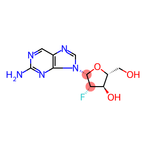 9-(2-Deoxy-2-fluoro-β-D-arabinofuranosyl)-9H-purin-2-amine
