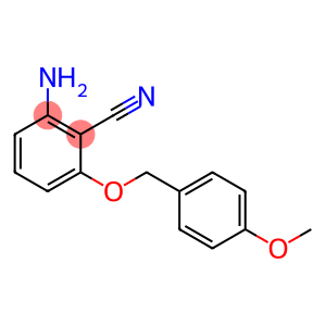 Benzonitrile, 2-amino-6-[(4-methoxyphenyl)methoxy]-